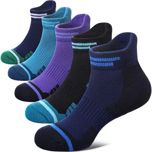 Womens Ankle Socks For Running Hiking Biking Walking Thick Cushioned Athletic So - Picture 1 of 6