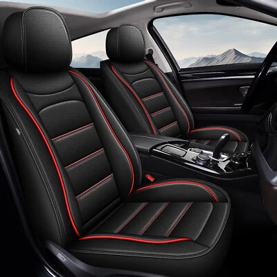 Car Fit for Ford Ranger 2007-2024 Seat Covers Front Luxury Leather Cushion 2-Sit Foto 1 de 4