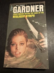 Perry Mason Neglige Nymphe Papier Rückseite Buch Erle Stanley Gardner 1968 Vintage - Bild 1 von 3