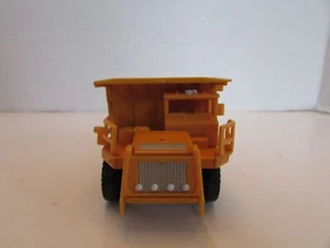 Smart Toys 1998 Construction Vehicles Dump Truck Yellow 4" Long  H3 - Picture 1 of 1