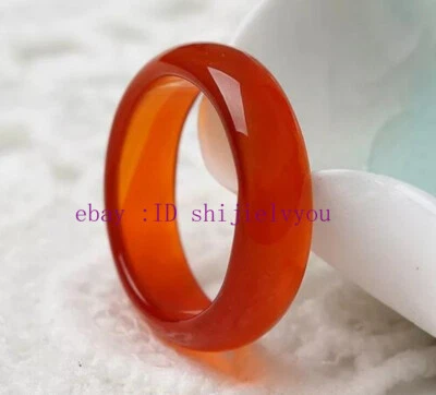 Anillo Banda Jade Jadeíta Ágata Hielo Alto Genuino Natural Certificado Para Hombres Mujeres Foto 1 de 4