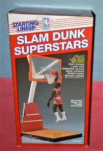 1989 MAGIC JOHNSON Los Angeles Lakers Slam Dunk sigillato Starting Lineup basso # - Foto 1 di 6