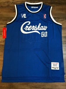 NEW Nipsey Hussle CRENSHAW Authentic Basketball Hip Hop Rap Jersey Headgear - Picture 1 of 9