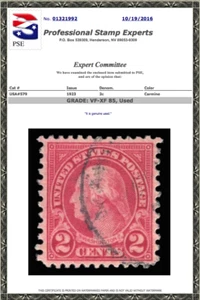 #579 Used PSE Graded 85, PSE Cert # 01321992 - Picture 1 of 1