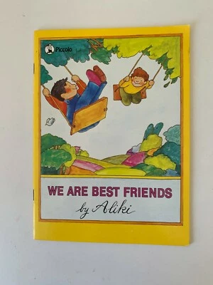 We are Best Friends (Piccolo Books), Aliki Vintage Picture Paperback Book 1984 - Image 1 of 4