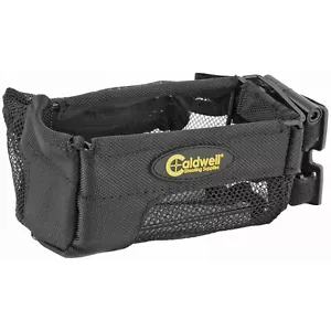 Caldwell Universal Brass Catcher Black Mesh Heat-Resistant Hook & Loop Mount - Picture 1 of 2
