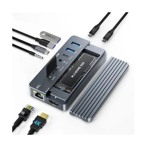 ACASIS USB C Hub with SSD Enclosure, Laptop Docking Station with 4K 60Hz HDMI... - Picture 1 of 6