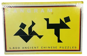 Tangram: 1600 rompecabezas chinos antiguos, un rompecabezas chino engañosamente simple - NUEVO - Imagen 1 de 3