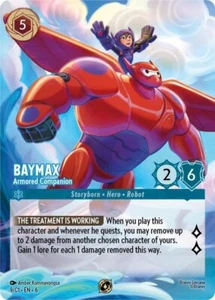 Disney Lorcana Challenge Baymax - Armored Companion Promo Card New Near Mint - Bild 1 von 6