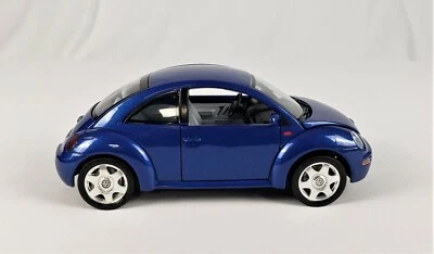 Bburago Volkswagen Beetle 1998 escala 1:18 diecast azul - #3392 - en caja original Foto 1 de 4