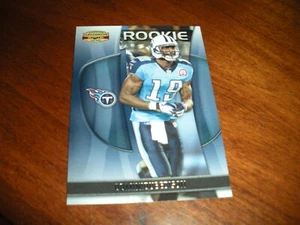 2009 Donruss Gridiron Gear Rookies 166/999 Dominique Edison #141 Titans RC - Bild 1 von 2