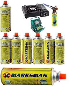 Marksman Butan Gaskocher Kanister Flaschen Camping Kocher Grill Unkrautstab - Bild 1 von 8