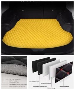 Trunk Mat For Hyundai Car Floor Mats All Weather Waterproof Custom Trunk Carpets - Bild 1 von 26