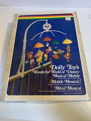 Dolly Toys (Wonderful World of Disney: Musical Crib Mobile) 1980s Mickey Mouse - Image 1 of 4