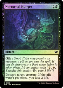 Hambre Nocturna - 102 FOIL - Bloomburrow - Imagen 1 de 1