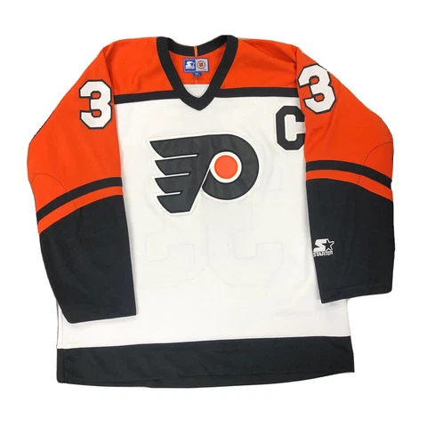 Starter Authentic NHL Philadelphia Flyers Peterson Captain Jersey Men’s XL Cover