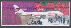 SURINAME 2014 - SURINAM AIRWAYS-VLUCHT PARAMARIBO-AMSTERDAM- POSTFRIS BLOK 2070 - Imagen 1 de 1