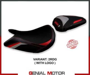 Rivestimento Sella Lindi Sp Ros-Grigio RDG+logo T.I.Suzuki GSX S 1000 2021>2023 - Foto 1 di 2