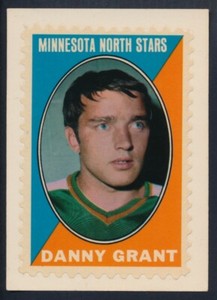 1970-71 Topps Sticker Stamp Danny Grant