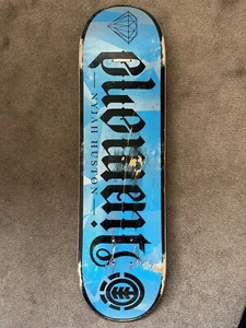 Nyjah Huston Signed Element Skateboard Deck Size Skater Skate - Picture 1 of 7