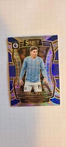 2023-24 Panini Select Premier League Equalizers Blue Pulsar #13 Julian Alvarez - Picture 1 of 2