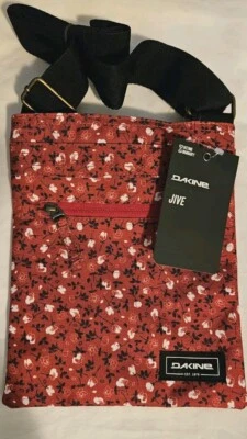 Bolso Bandolera Dakine Jive Carmesí Estampado Floral Nuevo con Etiquetas Foto 1 de 4