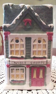 Yankee Candle Store CANDLE SHOPPE Tart Burner With 3 Tarts+ 3 Tealights NEW - Picture 1 of 8