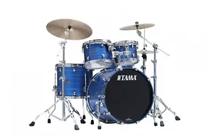 TAMA Star Walnut/Birch WBS42S-LOR- Lacquer Ocean Blue Ripple - Picture 1 of 2