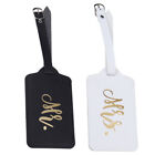 2 Pack Luggage Travel Bag Tags Suitcase Labels