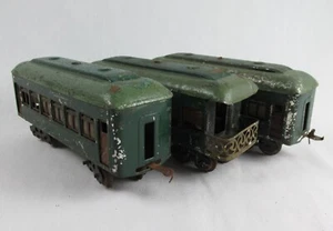 Coches de pasajeros Lionel de preguerra calibre O 610 610 612 "New York Central Lines" - Imagen 1 de 18