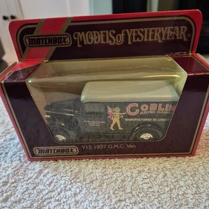 Matchbox Models Of Yesteryear -Y12 1937 G.M.C Van Goblin Electric(light roof) - Picture 1 of 5
