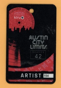 My Morning Jacket 2016 Austin City Limits 42 Tour Laminated Backstage Pass - Picture 1 of 1