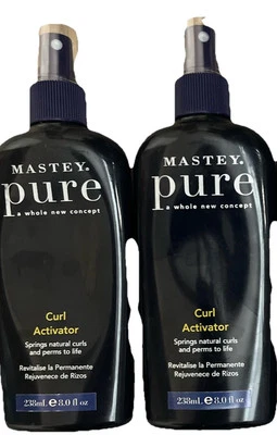 Paquete de 2 activadores Mastey Pure Curl de 8 OZ cada uno LEER MÁS ABAJO Foto 1 de 2