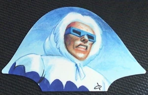 2015 DC Super-villains Die-Cut Sketch Card Quintero Captain Cold - Picture 1 of 1