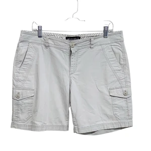 Eddie Bauer Cargoshorts Damengröße 10 beige khaki mittelhohe Taschen - Bild 1 von 8