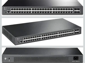 TP-Link TL-SG3452P JetStream 52-Port Gigabit L2+ Managed Switch with 48-Port PoE - Picture 1 of 4