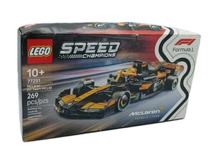 LEGO Speed Champions McLaren F1 Team MCL38 Race Car Toy Building Set #77251 - Picture 1 of 7