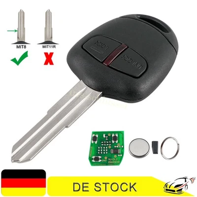 433MHz 2 Tasten Funk Schlüssel Chip für Mitsubishi L200 Montero Pajero Shogun