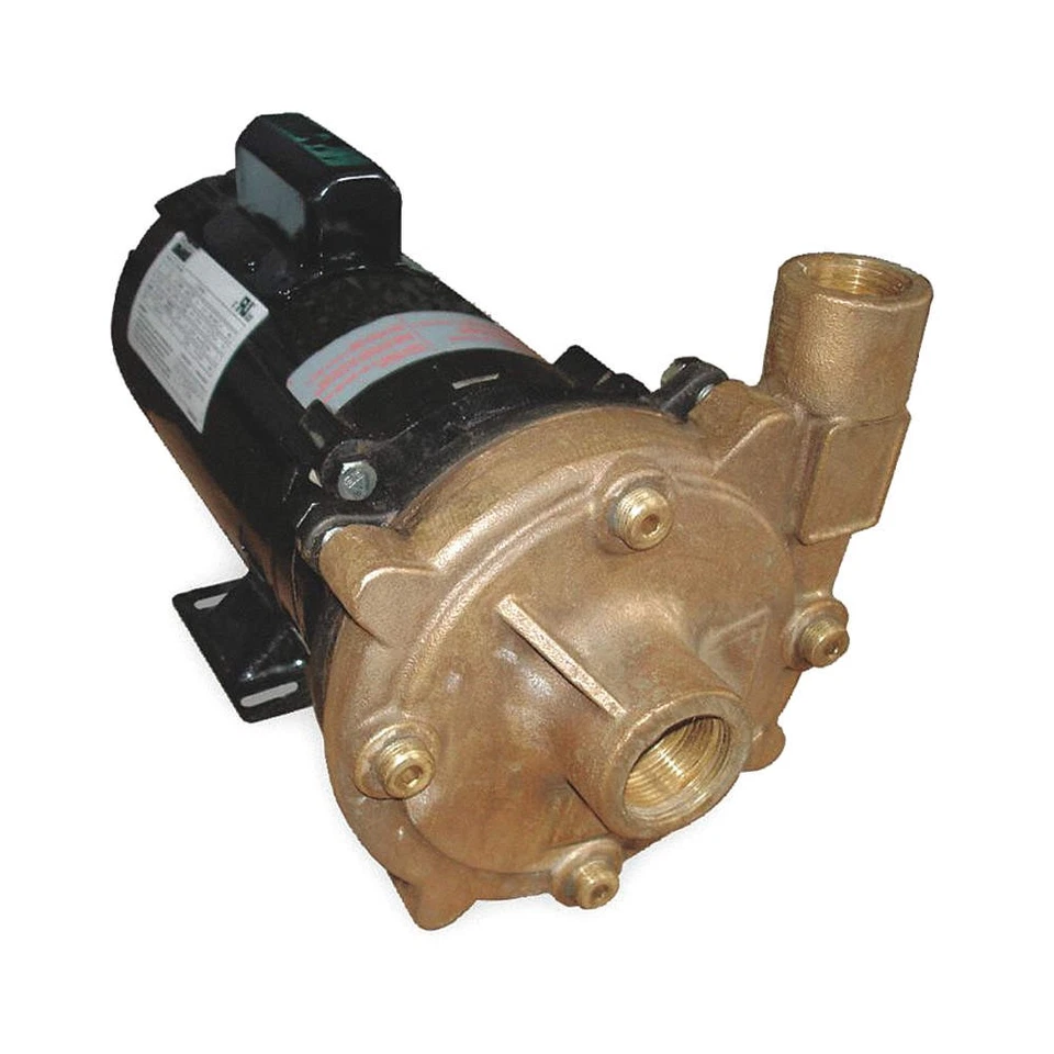 DAYTON 55JJ68 Straight Centrifugal High Head Pump,1 HP 55JJ68 - Image 1 of 1