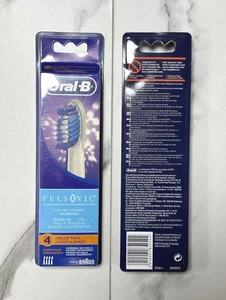 8/4X Oral-B Pulsonic Aufsteckbürsten Ersatzköpfe für Elektrische Zahnbürsten~ - Bild 1 von 3