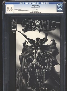 Páginas blancas Spawn #1 CGC 9,6 - Imagen 1 de 3