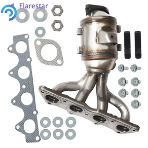Exhaust Manifold Catalytic Converter For 2013-2017 Hyundai Accent &Veloster 1.6L - Picture 1 of 11