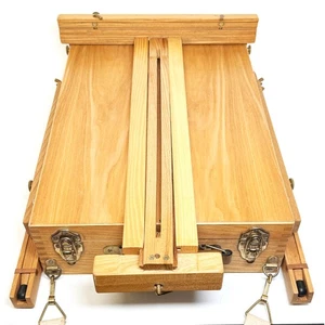 Beste massive Eichenholz Studio Künstler französische Malerei Staffelei - Richeson & Co USA - Bild 1 von 18