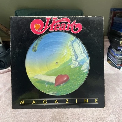 Heart - Magazine (US, 1978, Picture Disc, Numbered, Limited Ed., MRS-1-SP) Vinyl Foto 1 de 4