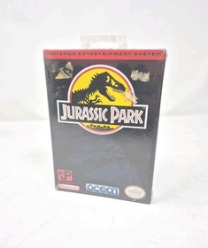Jurassic Park - Nintendo Entertainment System NES- RARE- New H Seal - See Desc