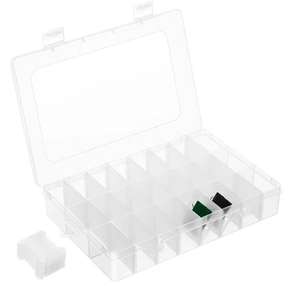  Sewing Thread Storage Box Rotary Spool Holder Embroidery Tool Kit - Image 1 of 2