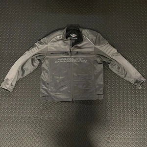 Chaqueta Harley-Davidson Pad Armor Malla Montar Gris Para Hombre XL - Imagen 1 de 11