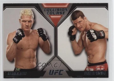 2011 Topps UFC Moment of Truth Michael Bisping Jason Miller #CC-BM Rookie RC - Image 1 of 2
