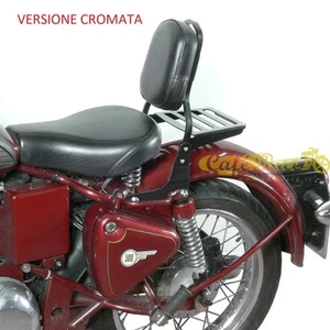 Spaan Fahrerlehne chrom mit Gepäckträger Royal Enfield Classic 500 - Bild 1 von 1
