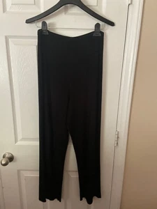 Womans Chicos Travelers Black Pants - Size 2 - Picture 1 of 3